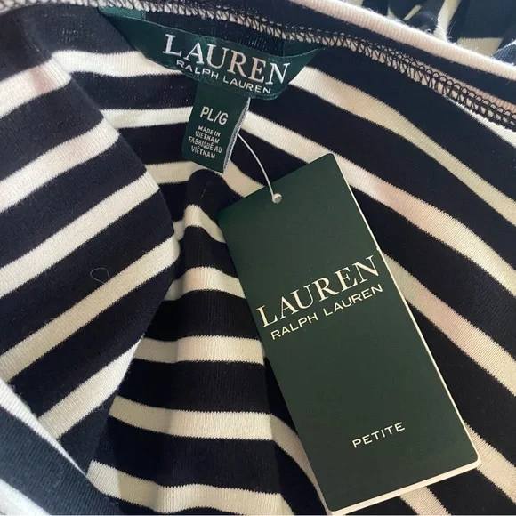 Lauren Ralph Lauren Stripes size LP (b30) - Picture 5 of 7